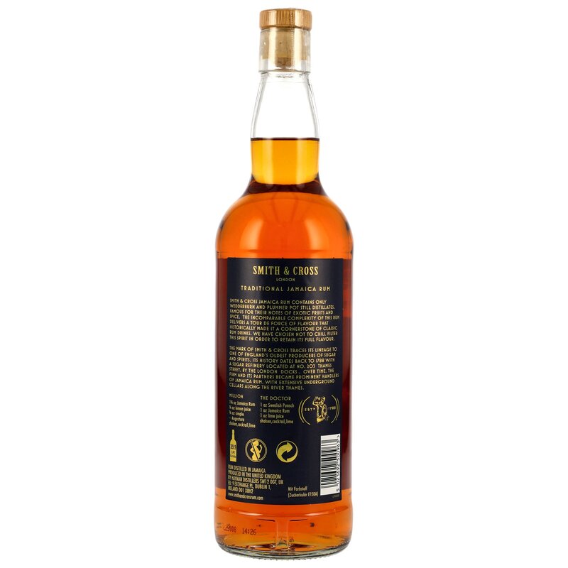 Smith + Cross Jamaica Rum 57%