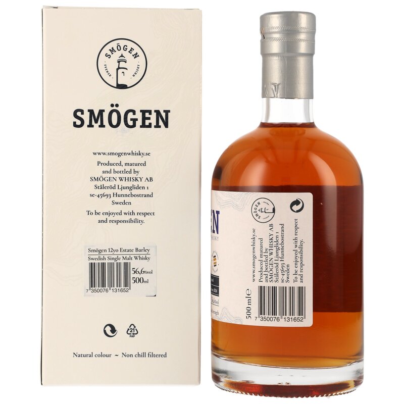 Smögen 12 y.o. - Distillery Estate Barley