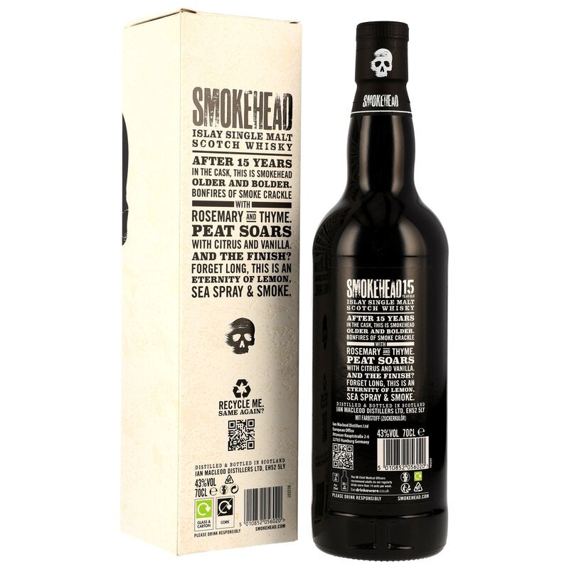 Smokehead 15 y.o. - Islay Single Malt Scotch Whisky