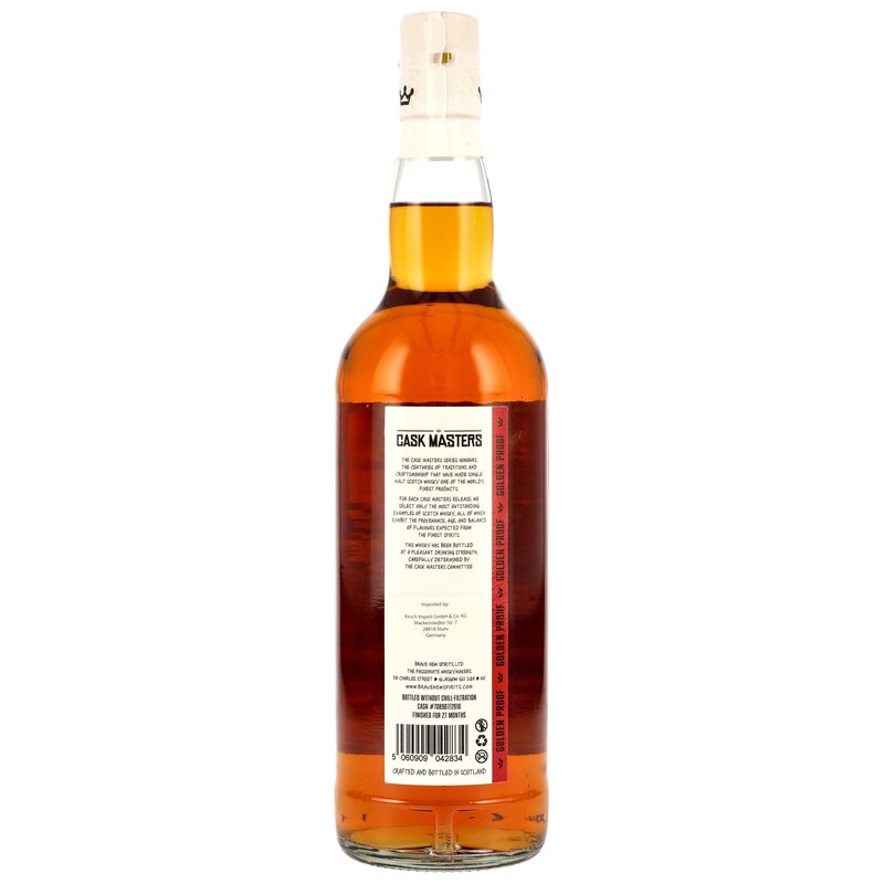 Teaninich 2010/2025 - 14 y.o. - 1st Fill Oloroso Sherry Barrique #708907 - Cask Masters - Brave New Spirits