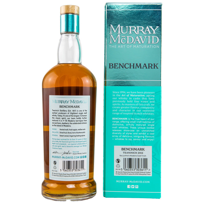 Teaninich 2012/2022 - 9 y.o. - Justinos Madeira Cask - Murray McDavid
