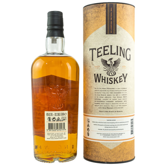 Teeling Single Grain / Wine Cask Finish in Tube
