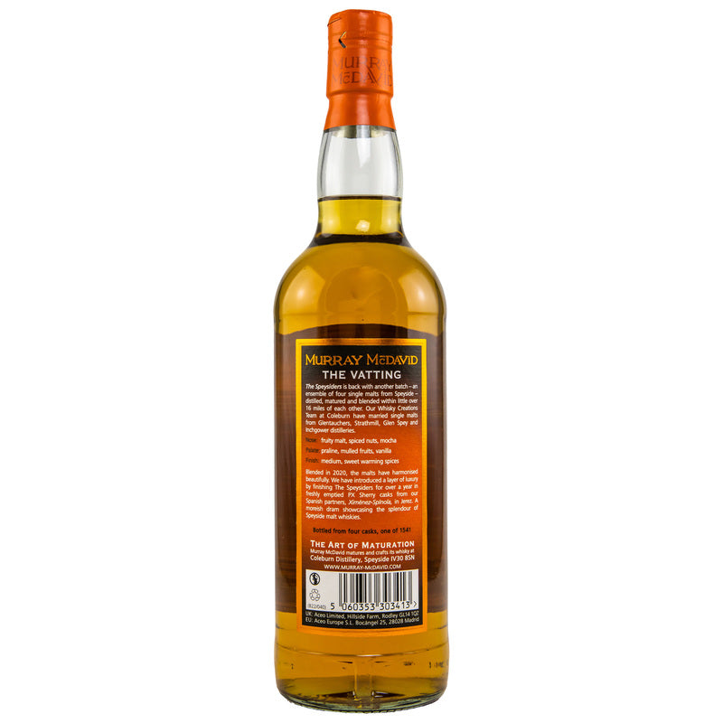 The Speysiders 2010 - 11 y.o. First Fill Spinola PX Cask - Batch 4 - Murray McDavid