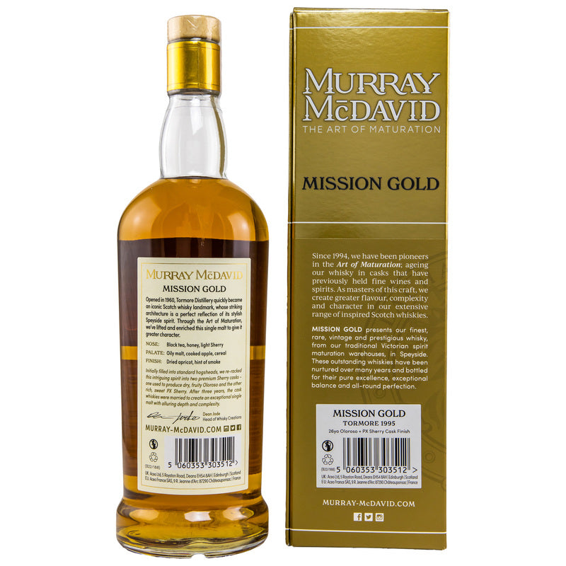 Tormore 1995/2022 - 26 y.o. - Oloroso + PX Cask - Murray McDavid