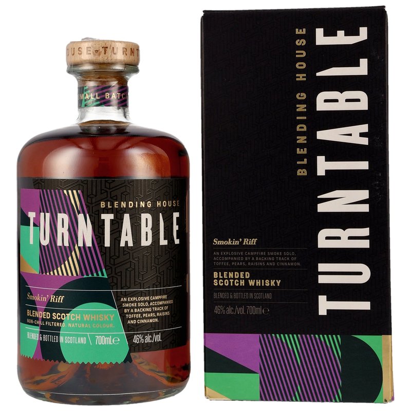Turntable Spirits - Smokin’ Riff - Blended Scotch Whisky