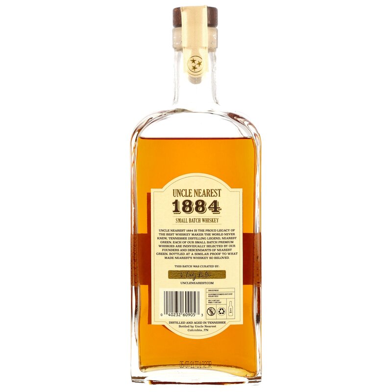 Uncle Nearest 1884 Small Batch Tennessee Whiskey