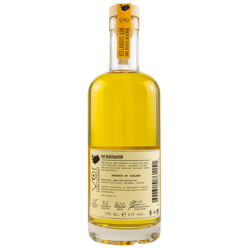 VOR Gin Barrel Aged - 700 ml