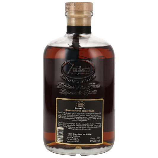 Zuidam Korenwijn Genever 2014/2024 - 10 y.o. - Oloroso Cask - Special No. 36
