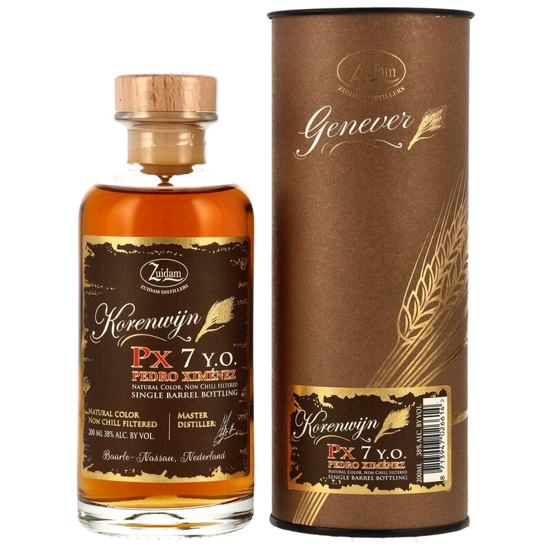 Zuidam Korenwijn Genever 7 y.o. PX Single Barrel 200ml