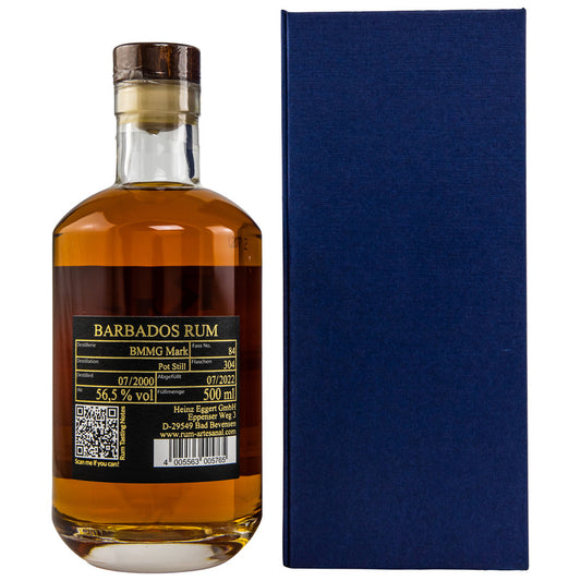 Barbados Rum BMMG 2000/2022 Cask #84 - Rum Artesanal