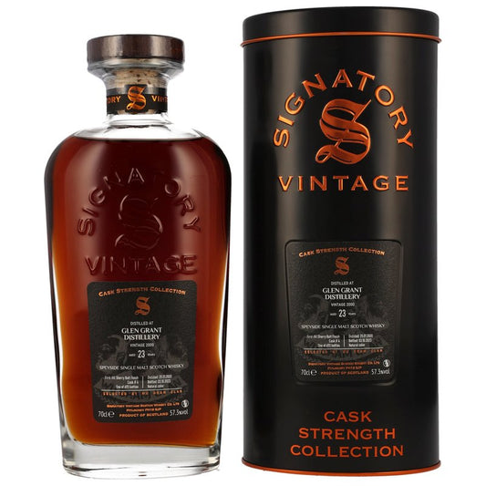 Glen Grant 2000/2023 Sig #4 - WU DRAM & KIRSCH