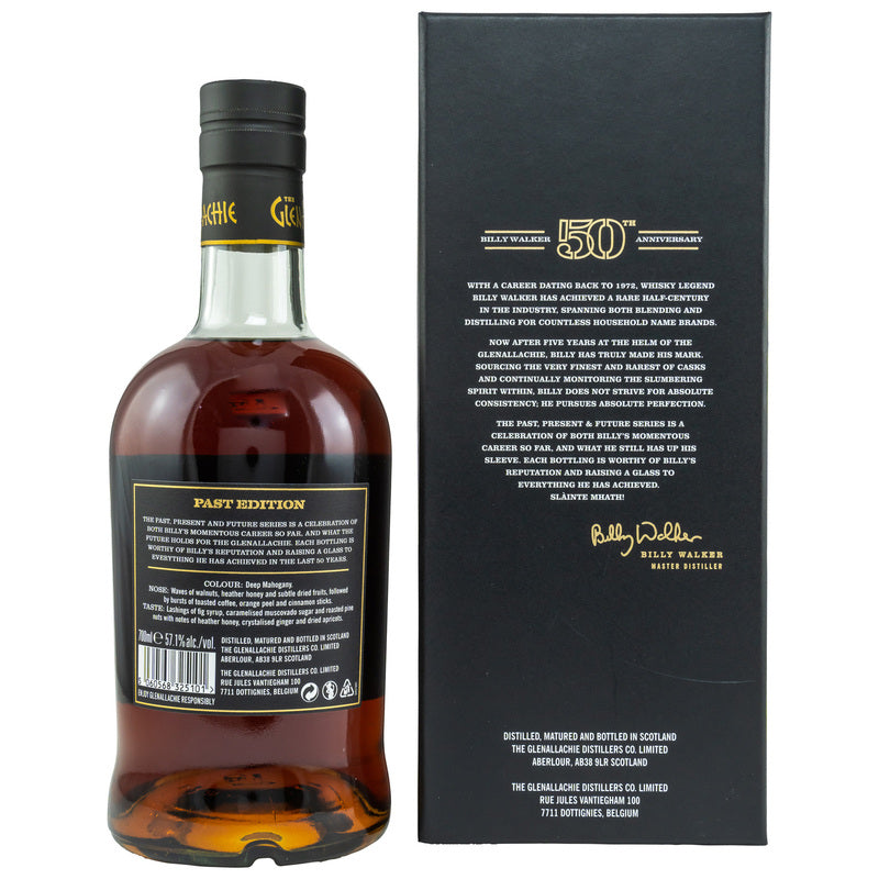 GlenAllachie 16 y.o. Past Edition Billy Walker 50 years in the industry