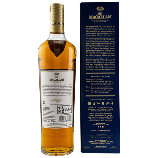 Macallan 15 y.o. Double Cask
