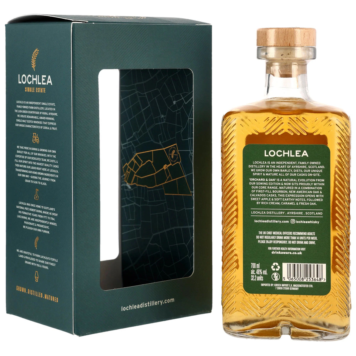 Lochlea Distillery Orchard & Oak - Bourbon, New Oak & Calvados Casks