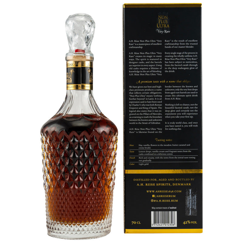 A.H. Riise Non Plus Ultra - Very Rare Rum