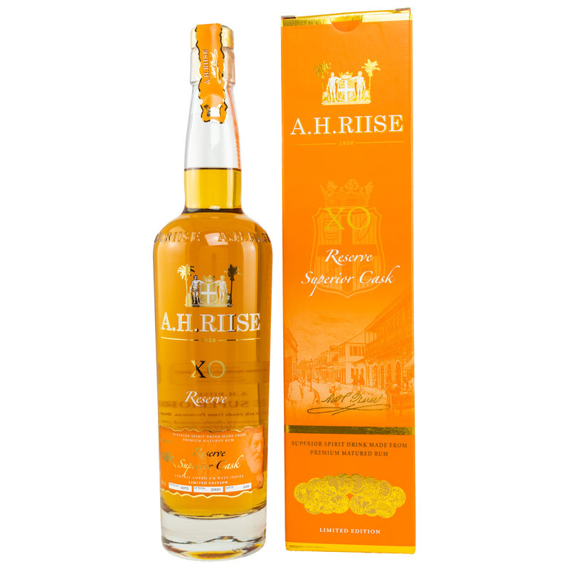A.H. Riise XO Reserve Superior Cask - neue Aussttattung