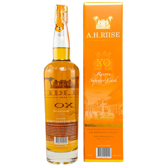 A.H. Riise XO Reserve Superior Cask - neue Aussttattung
