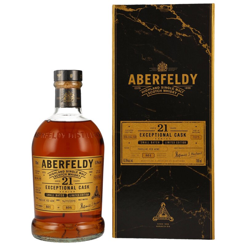 Aberfeldy 21 y.o. - Exceptional Cask for Germany Pauillac Redwine Cask
