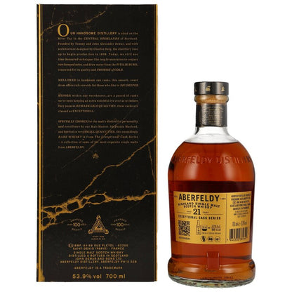 Aberfeldy 21 y.o. - Exceptional Cask for Germany Pauillac Redwine Cask