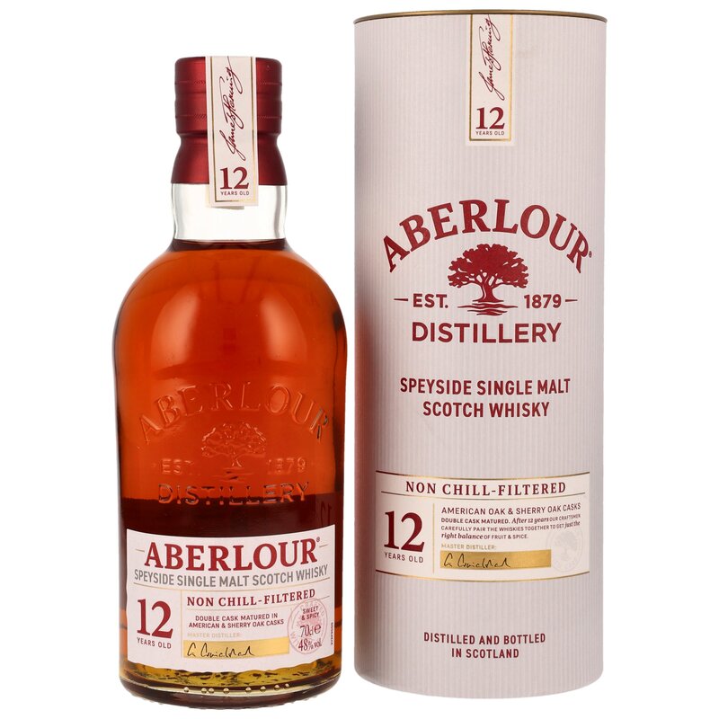 Aberlour 12 y.o. non chill-filtered Neue Ausstattung 2024