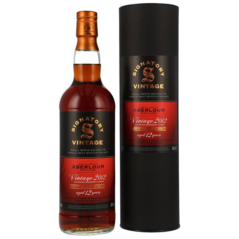 Aberlour 2012 - 12 y.o. - Signatory Small Batch