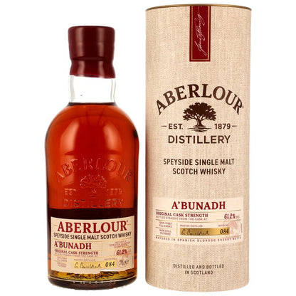 Aberlour a´ bunadh Batch 084 - 1st Fill Oloroso Sherry Butts - 61,2% 