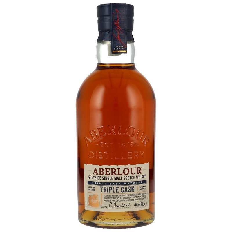 Aberlour Triple Cask - neue Ausstattung (französisches Etikett) ohne GP