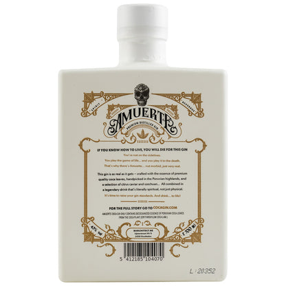 Amuerte Coca Leaf Gin White Edition