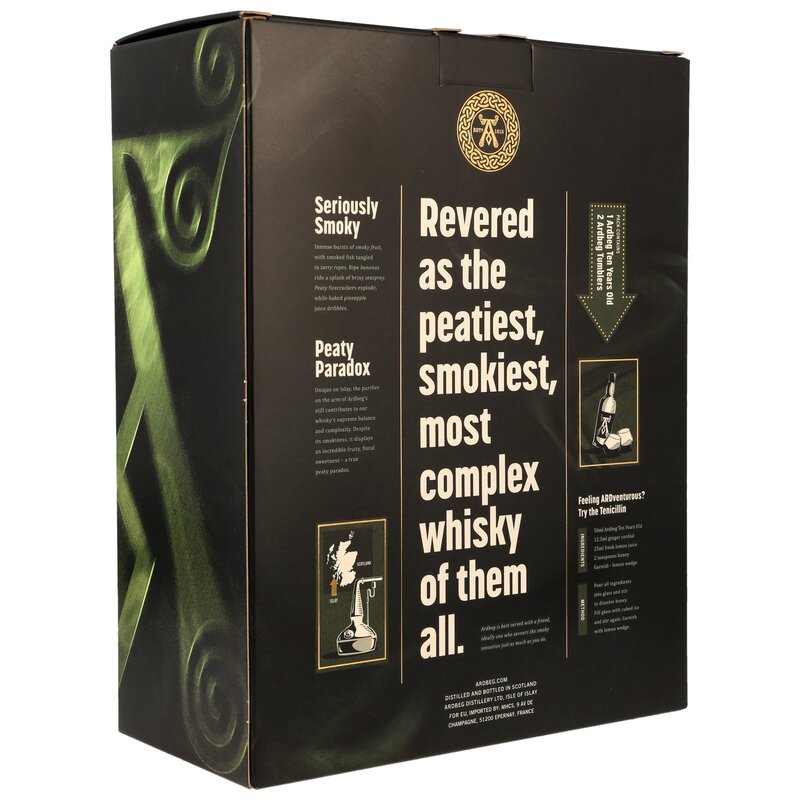 Ardbeg 10 y.o. + 2 Gläser - The Ultimate