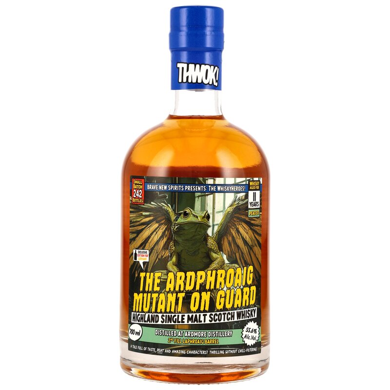 Ardmore 11 y.o. - Whiskyheroes: The Ardphroaig Mutant on Guard - Brave New Spirits  - Exclusive for Germany