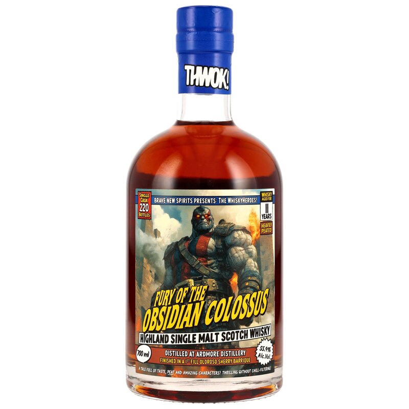 Ardmore 11 y.o. Whiskyheroes: Fury of the Obsidian Colossus - Brave New Spirits