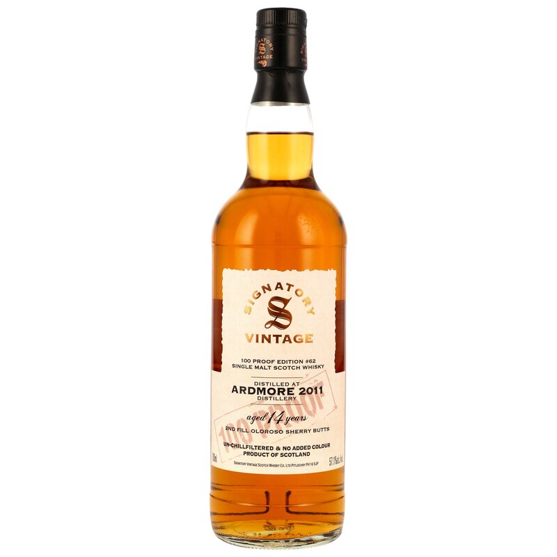 Ardmore 2011/2025 - 14 y.o. - Signatory 100 PROOF Edition #62