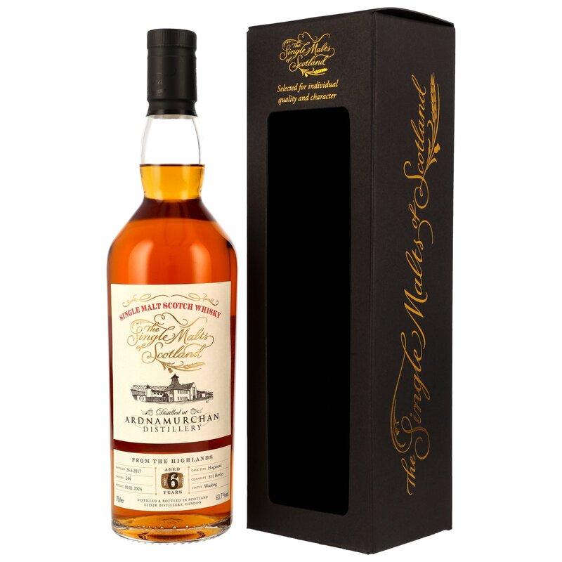 Ardnamurchan 2017/2024 - 6 y.o. - Hogshead #244 (SMoS) 