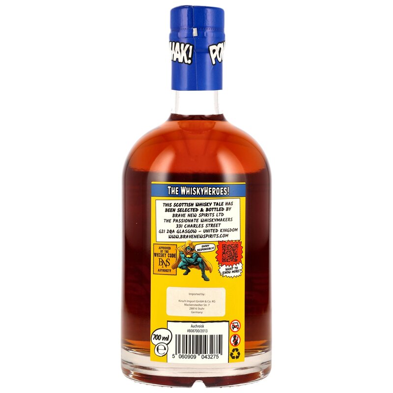 Auchroisk 12 y.o. Whiskyheroes: The Might of the Moor - Brave New Spirits