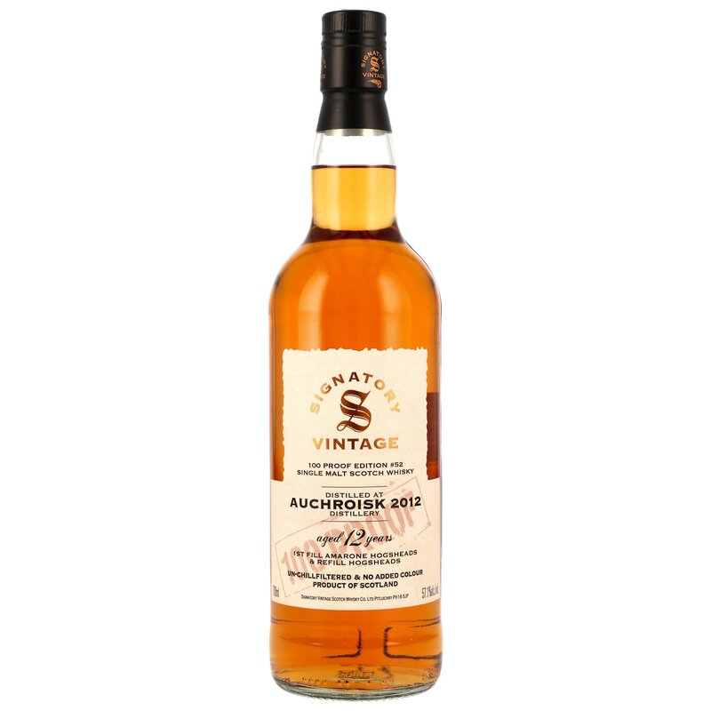 Auchroisk 2012/2025 - 12 y.o. - Signatory 100 PROOF Edition