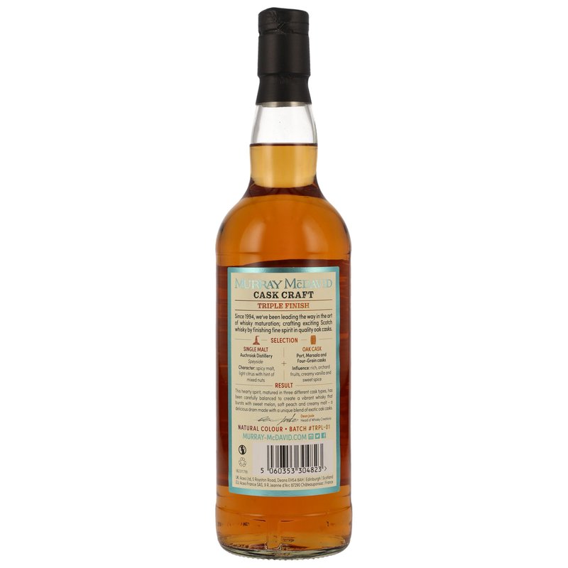 Auchroisk Triple Cask Finish - Murray McDavid