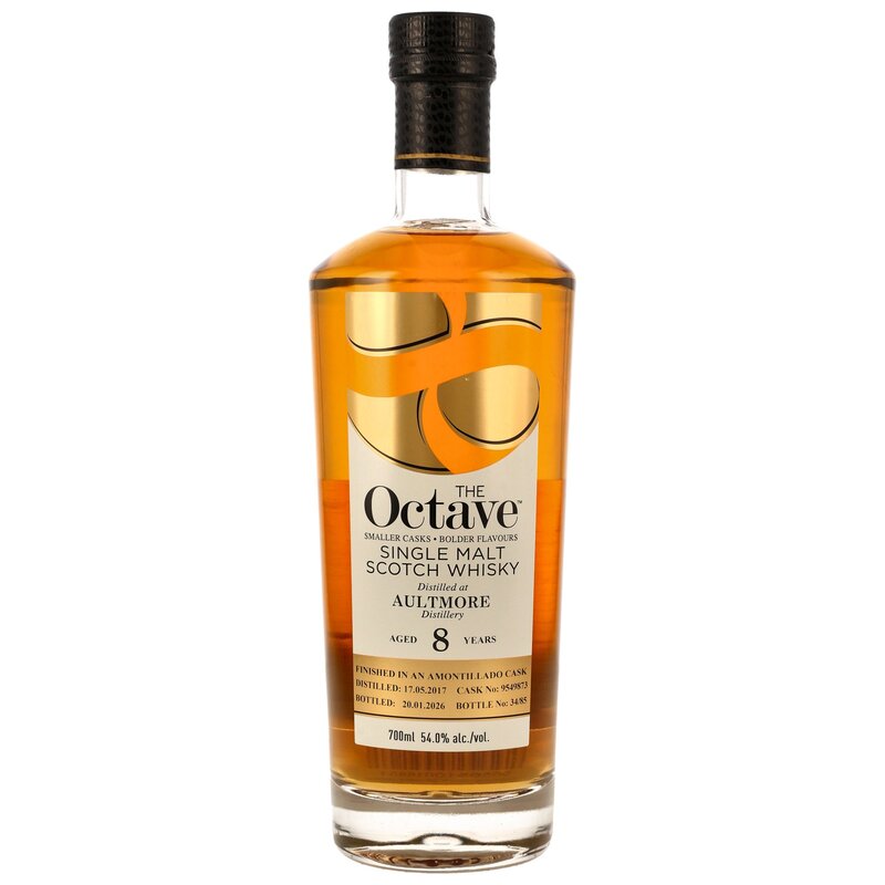 Aultmore 2017/2026 - 8 y.o. - Amontillado Sherry Cask Finish #9549873 - The Octave (Duncan Taylor)