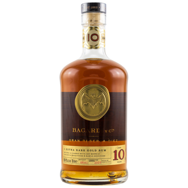 Bacardi Gran Reserva Diez - 10 y.o.