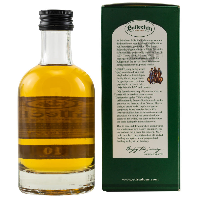 Ballechin 10 y.o. heavily peated - 200 ml