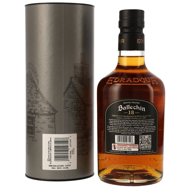Ballechin 18 y.o. - Cask Strength Batch
