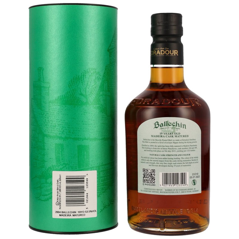Ballechin 2004/2023 - 19 y.o. - Madeira Cask Matured