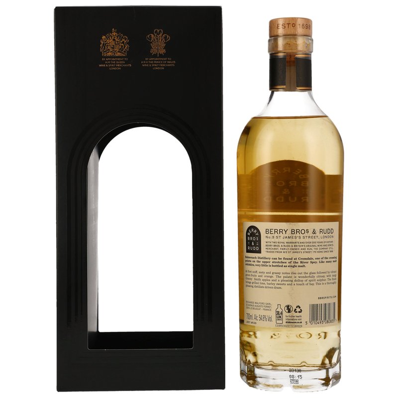 Balmenach 2011/2023 - #120 (Berry Bros & Rudd)