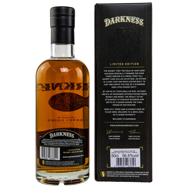 Balmenach 9 y.o. Oloroso Cask - Darkness!