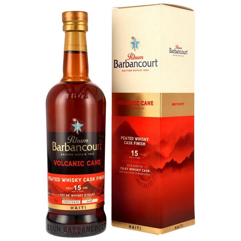 Barbancourt Rhum 15 y.o. Volcanic Cane Peated Whisky Cask