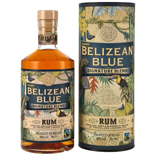 Belizean Blue Signature Blend Rum - Travellers Liquors (Fairtrade)