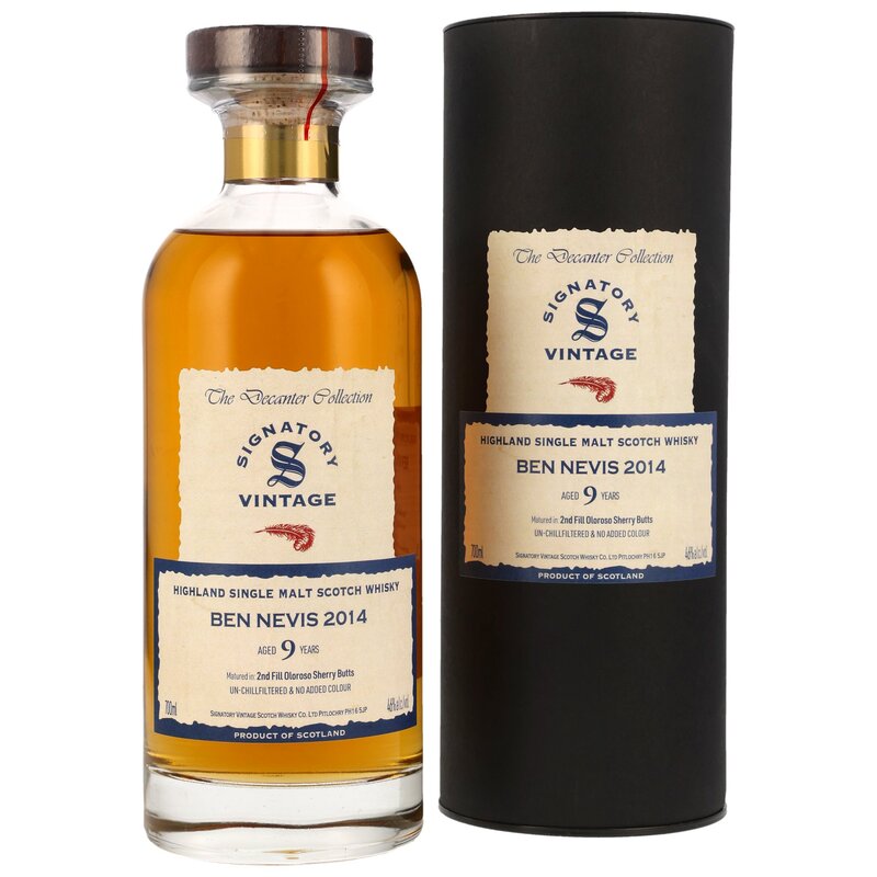Ben Nevis 2014 - 9. y.o. - Sig Ibisco Decanter