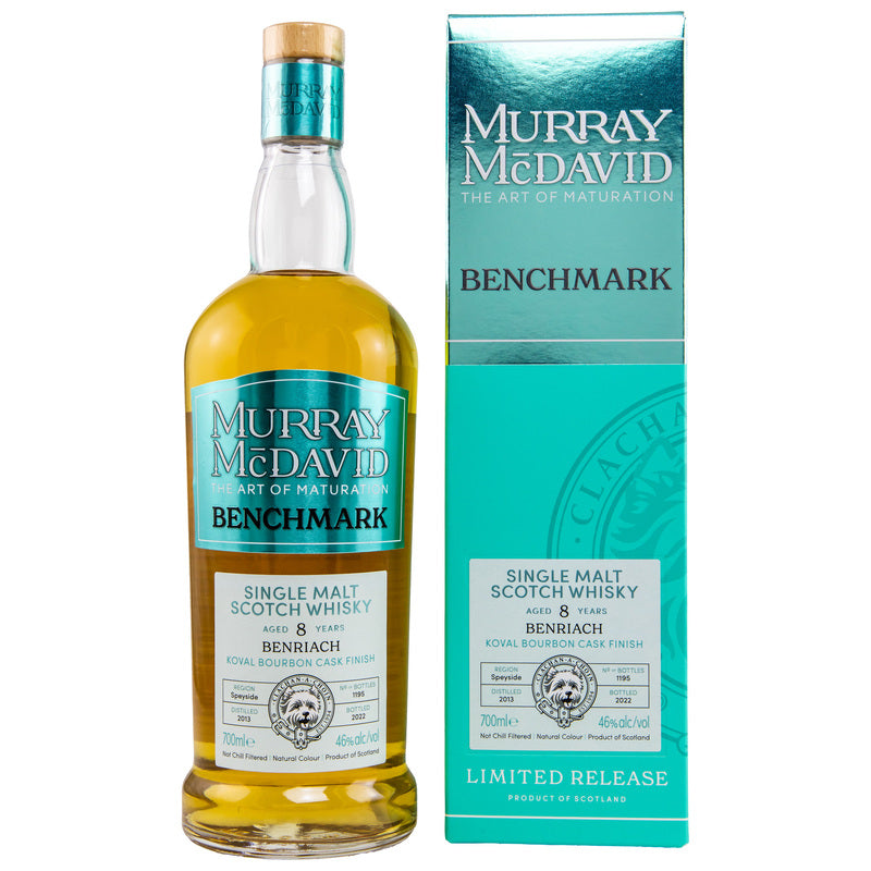 Benriach 2013/2022 - 8 y.o. - Koval Bourbon Cask - Murray McDavid