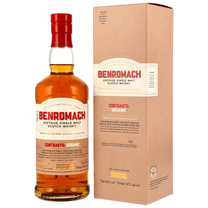 Benromach Contrasts: Organic 2015/2025 - 9 y.o.
