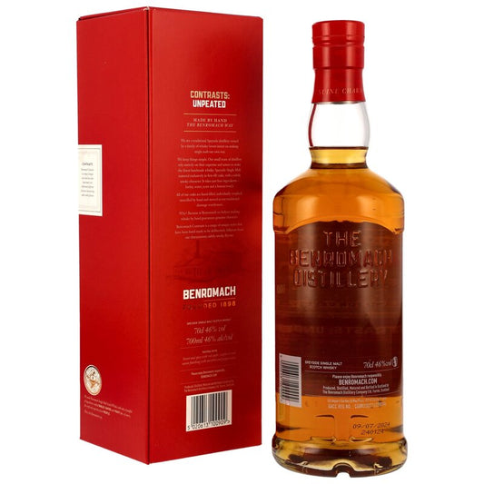 Benromach Contrasts: Unpeated – 2014/2024 – Sherry & Bourbon Cask
