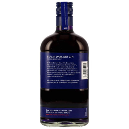 Berliner Brandstifter Berlin Dark Dry Gin